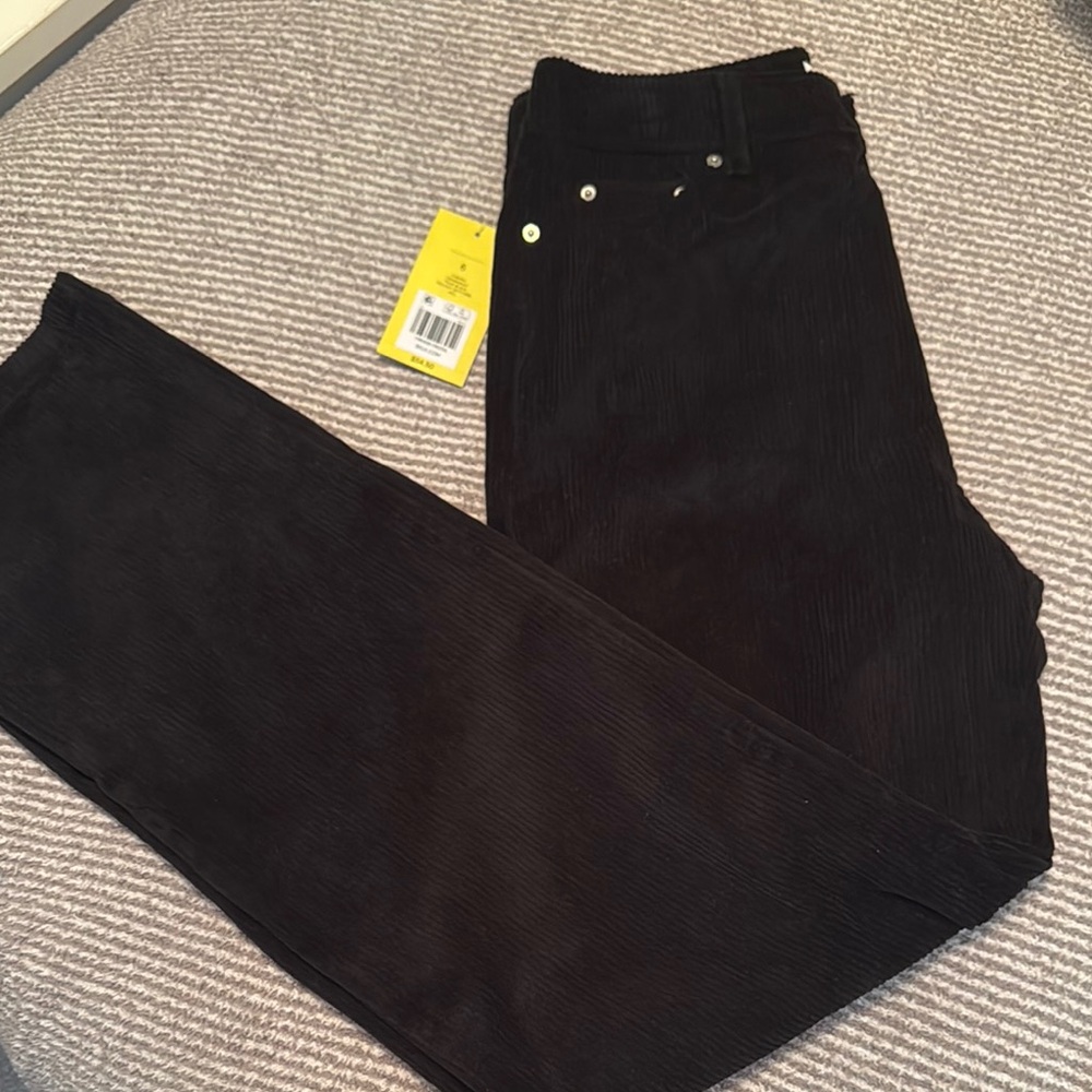 Black Corduroy Pants